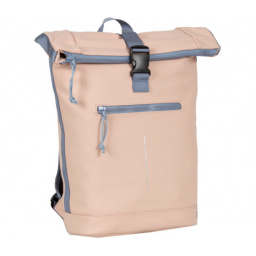 Mochila Tim NY 16L Rosa Azul Urbana Resistente