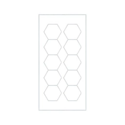 M�dulo LED Ledstar CWL-4800B Hexagonal Blanco 550 W