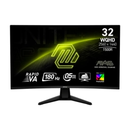 Monitor Gamer MSI MAG 32CQ6F 31.5 WQHD Curvo 180Hz