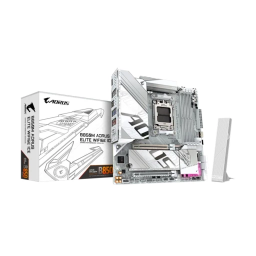 Motherboard Gigabyte B850M Aorus Elite WiFi 6E Ice AM5