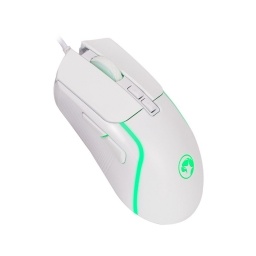 Mouse Gamer Marvo M292 Blanco RGB USB 6.400 dpi