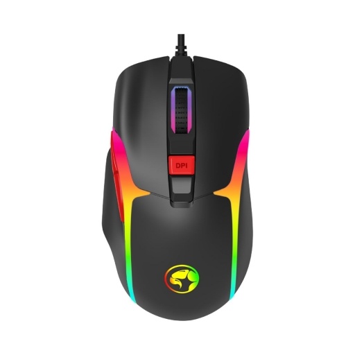 Mouse Gamer Marvo M360 Tepo70 Negro RGB 7.200 dpi