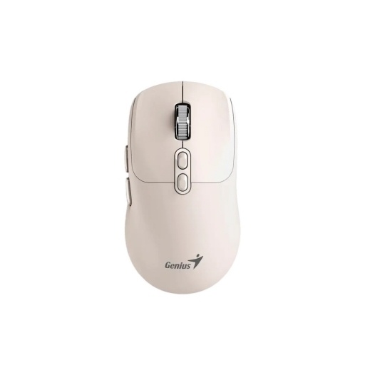 Mouse Inal�mbrico Genius 8080S Bluetooth Beige Blanco