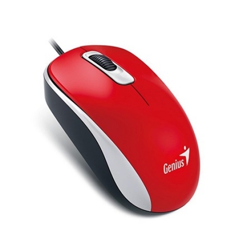 Mouse Genius DX-110 �ptico USB 1.200 dpi Rojo