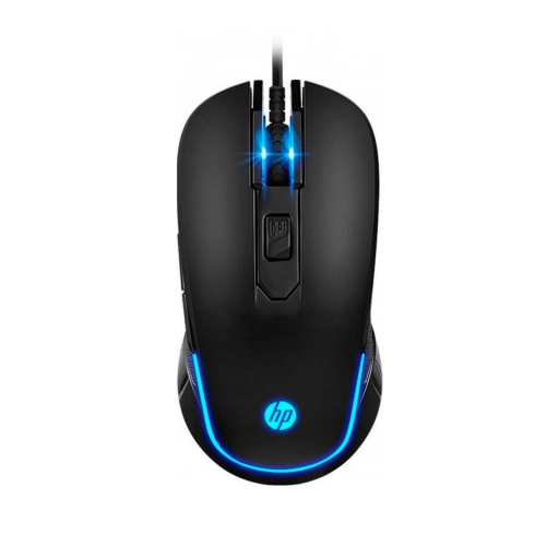 Mouse Gamer HP M200 Cableado USB 6 Botones Negro