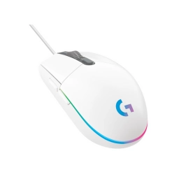 Mouse Logitech G G203 RGB Lightsync USB Blanco Gamer