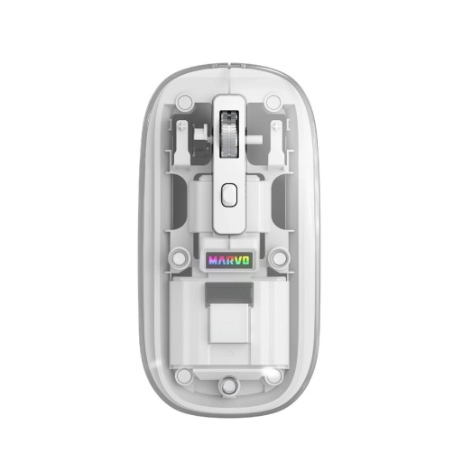 Mouse Gamer Marvo M810W Inal�mbrico Blanco USB