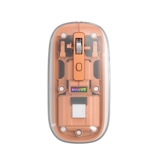 Mouse Gamer Marvo M810W Inal�mbrico Naranja USB