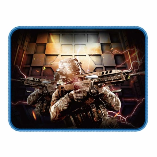 Mouse Pad Gamer K6 Base de Goma y Superficie de Tela
