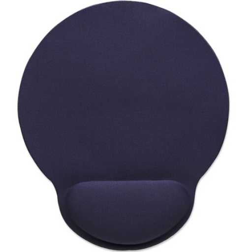 Mouse Pad Manhattan con Apoyo de Gel Azul para Escritorio