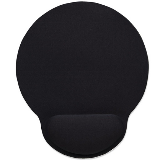 Mouse Pad Manhattan con Apoya Mu�eca de Gel Negro