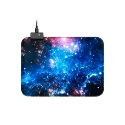 Mouse Pad RS-02 RGB Base de Goma Azul de 30 X 80 cm