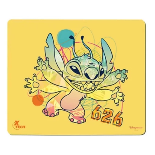 Mouse Pad Xtech Disney Stitch XTA-D100ST-YL Cl�sico Antideslizante