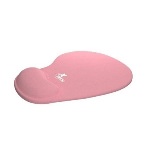 Mouse Pad Xtech Rosa con Apoya Mu�eca Ergon�mico
