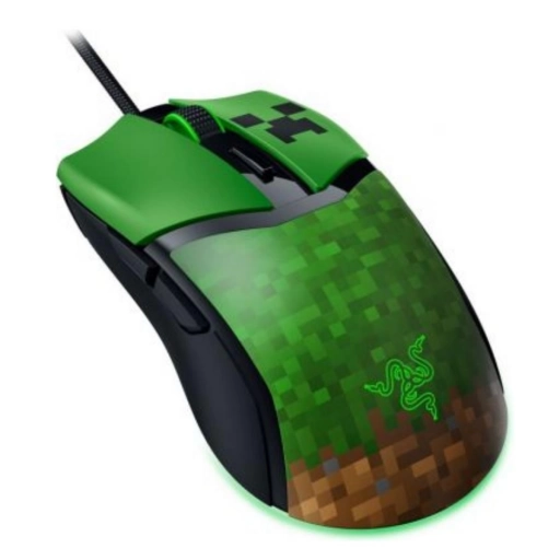 Mouse Gamer Razer Cobra Minecraft Edition RGB Cableado