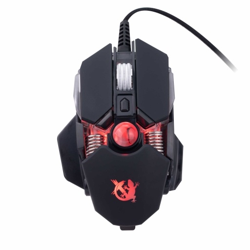 Mouse Gamer X-Lizzard RGB USB Negro 6.400 dpi