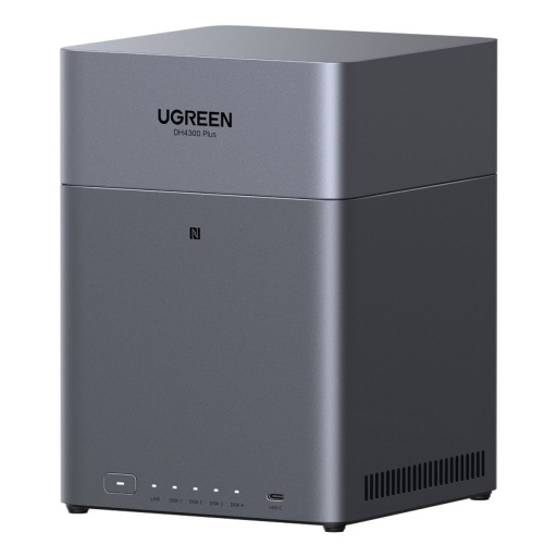 NAS Ugreen DH4300 Plus 4 Bah�as con HDMI y Red
