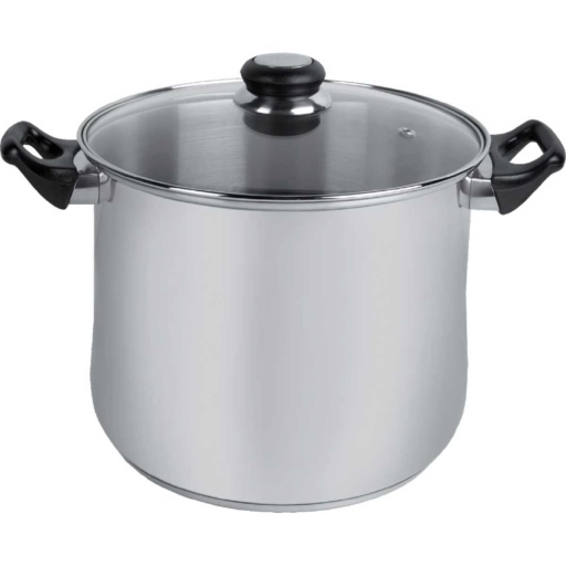 Olla Cuori Giulia 8 litros 24 cm con Tapa de Vidrio