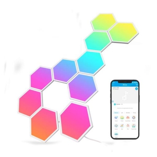 Panel de Luces para Pared Govee Glide RGB Inteligente