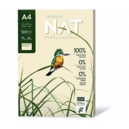 Papel A4 Beige 75 g 500 Hojas para Impresora y Fotocopiadora