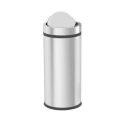 Papelera Zilan ZLN4575 Acero Inoxidable 8 litros Basculante