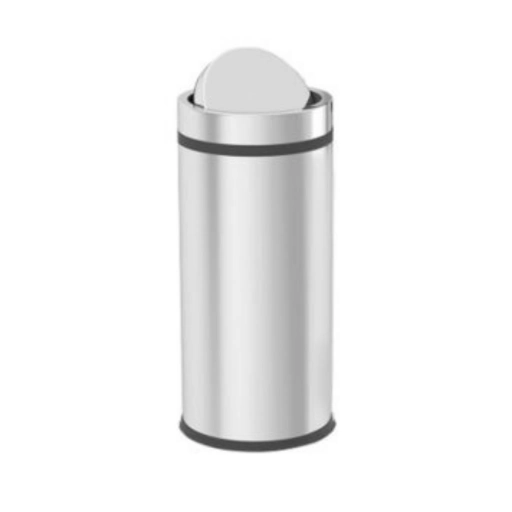 Papelera Zilan ZLN4575 Acero Inoxidable 8 litros Basculante