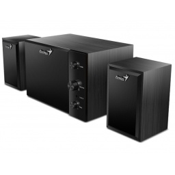 Parlantes Genius SW-2.1 350 15W Subwoofer Madera