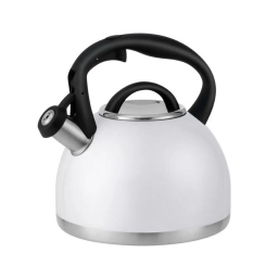 Pava Cuori Ava 3 litros Acero Inoxidable Blanco