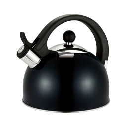 Pava Cuori Nera 2,5 litros Acero Inoxidable Negra