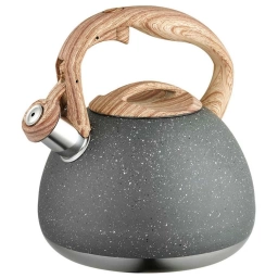 Pava Cuori Trevi 3 litros Acero Inoxidable Gris Marmolado