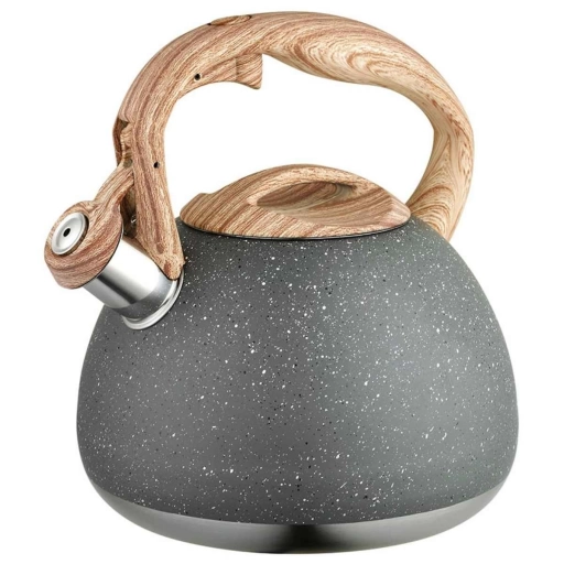 Pava Cuori Trevi 3 litros Acero Inoxidable Gris Marmolado