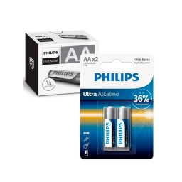 Pilas Philips AA Ultra Alcalinas Pack 24 unidades