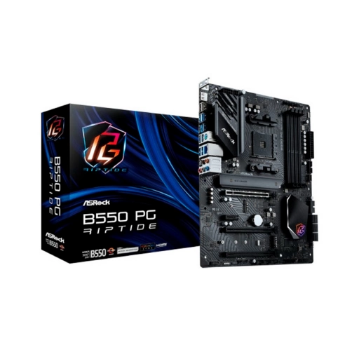 Placa Madre AsRock B550 PG Riptide DDR4 Socket AM4 ATX