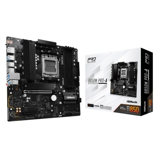 Placa Madre Asrock B850m Pro-a Am5 Negro para Armados Compactos