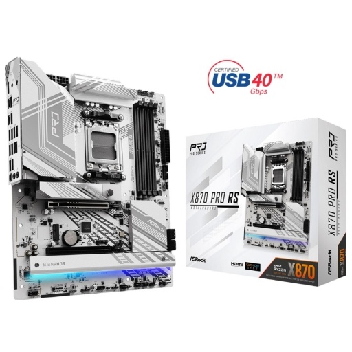 Placa Madre AsRock X870 Pro RS Socket AM5 DDR5 ATX