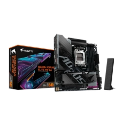 Placa Madre Gigabyte B840 Aorus AM5 Micro ATX Negro