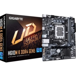 Placa Madre Gigabyte H610M K DDR4 GEN5 LGA1700 Micro ATX