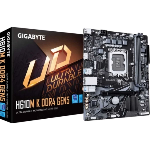 Placa Madre Gigabyte H610M K DDR4 GEN5 LGA1700 Micro ATX