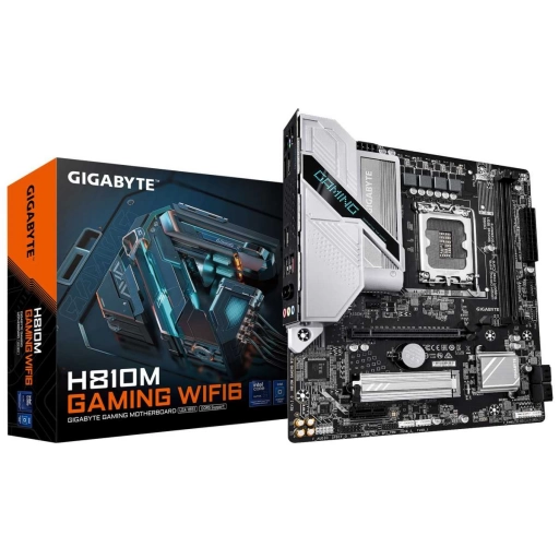 Placa Madre Gigabyte H810M Gaming WiFi6 DDR5 LGA1851