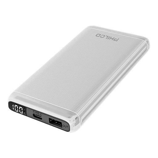 Cargador portatil Powerbank Philco PMA8124 10000mAh carga r�pida port�til