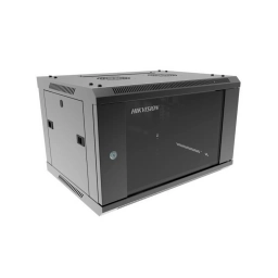 Rack Hikvision DS-XS6406-SB 6U para Pared con Cerradura