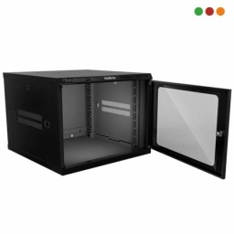 Rack de Pared Intelbras MRD 847 8U Mini Negro