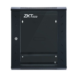 Rack de Pared ZKTeco 12U con Puerta de Vidrio 6412S