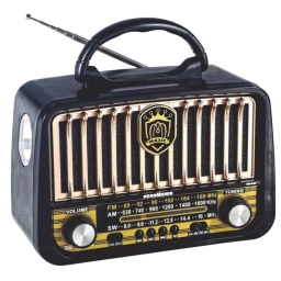 Radio l�mpara Nordmende AM FM SW Bluetooth USB recargable port�til