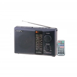 Radio Port�til Xion AMFM USB Bluetooth Recargable Negra