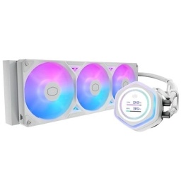Refrigeraci�n L�quida Cooler Master 360 LCD Blanca