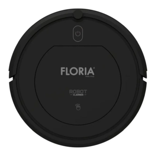 Robot Aspiradora Floria ZLN1948 con Control Remoto Negro