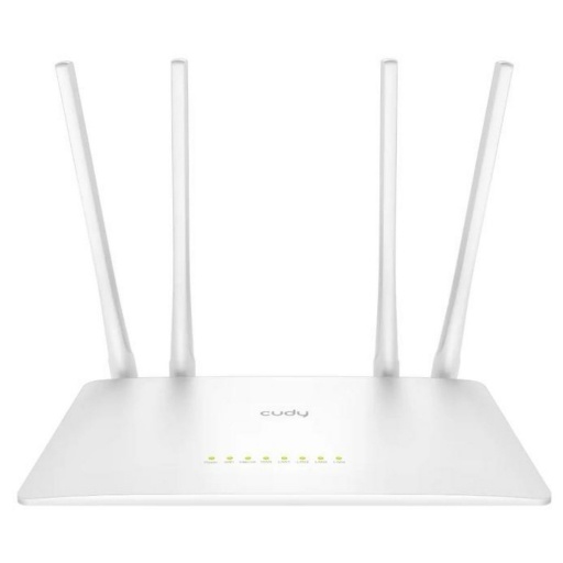 Router Cudy WR1200 AC1200 Doble Banda WiFi de 4 Antenas