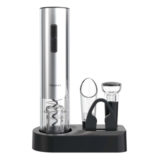Sacacorchos Xion Kit El�ctrico Recargable Inox USB