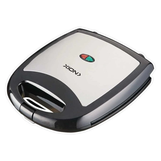 Sandwichera Grill Xion 4 Panes 1200w con Placas Antiadherentes